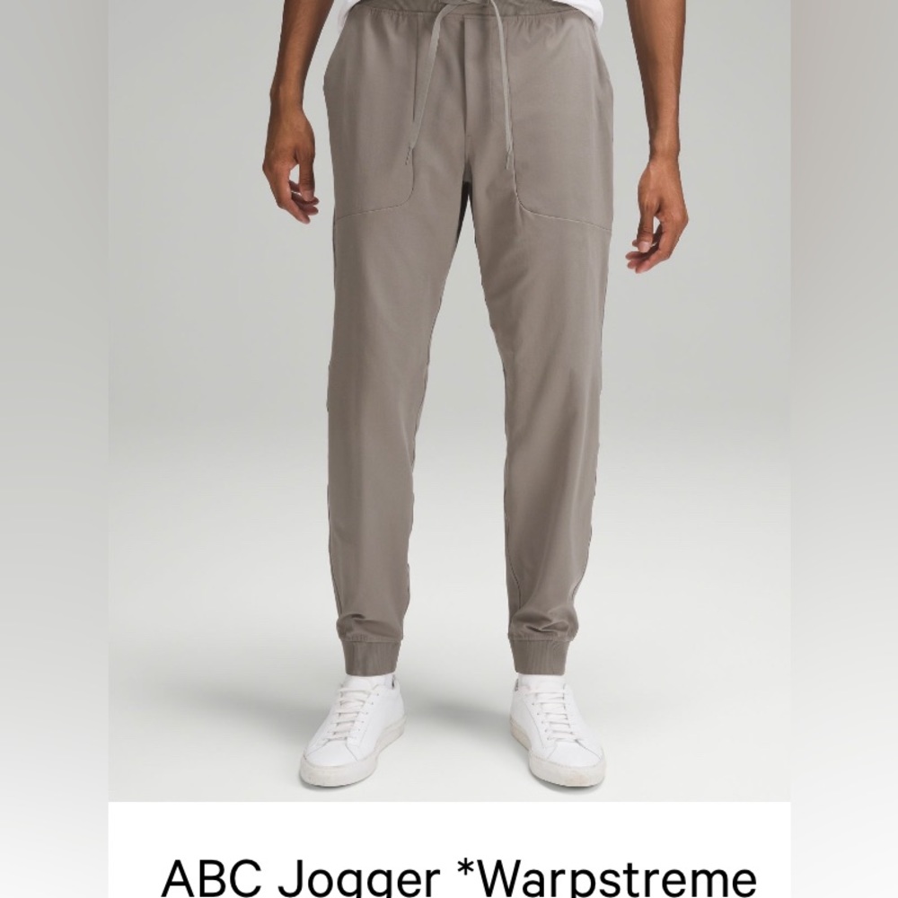 Lululemon ABC Jogger Warpstream large like new